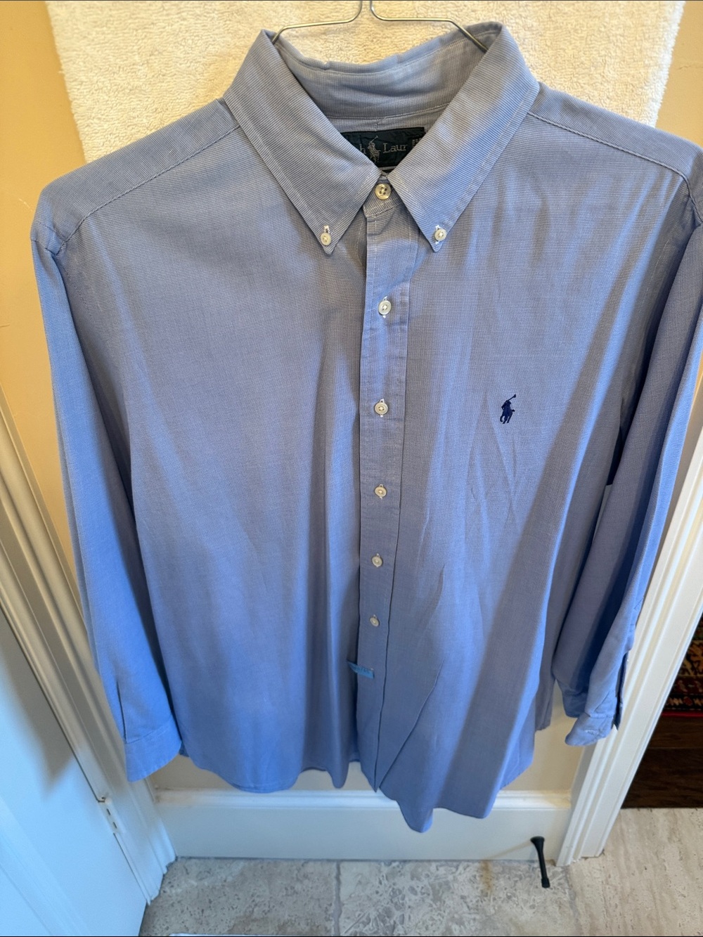 Ralph Lauren Light Blue Button-Down Oxford Shirt
